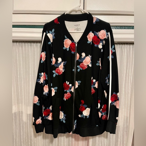 Ponte Stripe Bomber - Picture 1 of 5